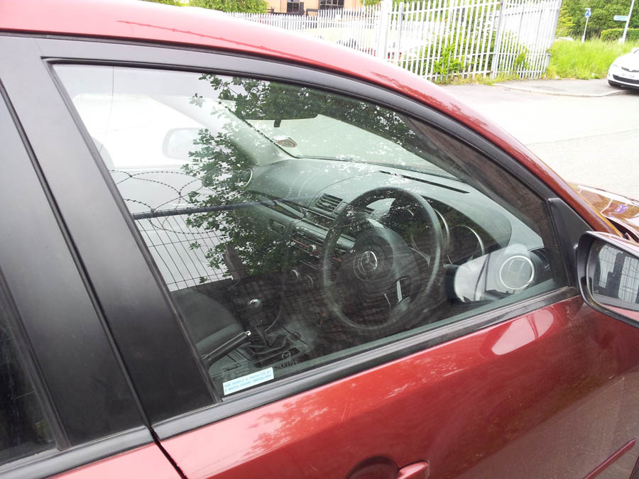 Mazda 3 Takara door-window-glass-driver-side-front